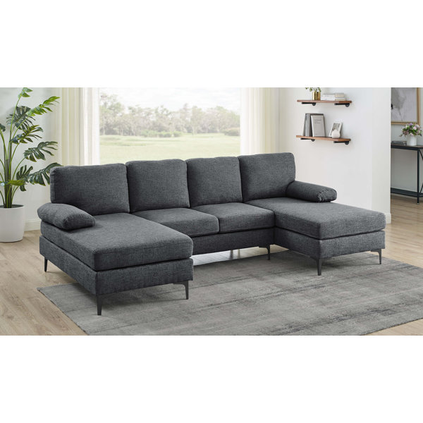 Wade Logan® Barez 106'' Upholstered Sofa & Reviews | Wayfair